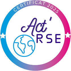 Badge Act'RSE by SUP de V