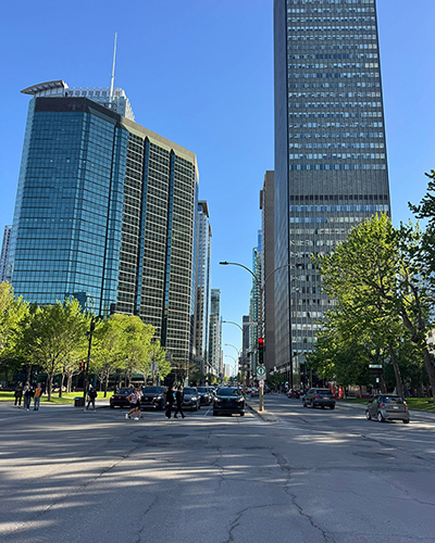 Lucile Bertrand à Montréal